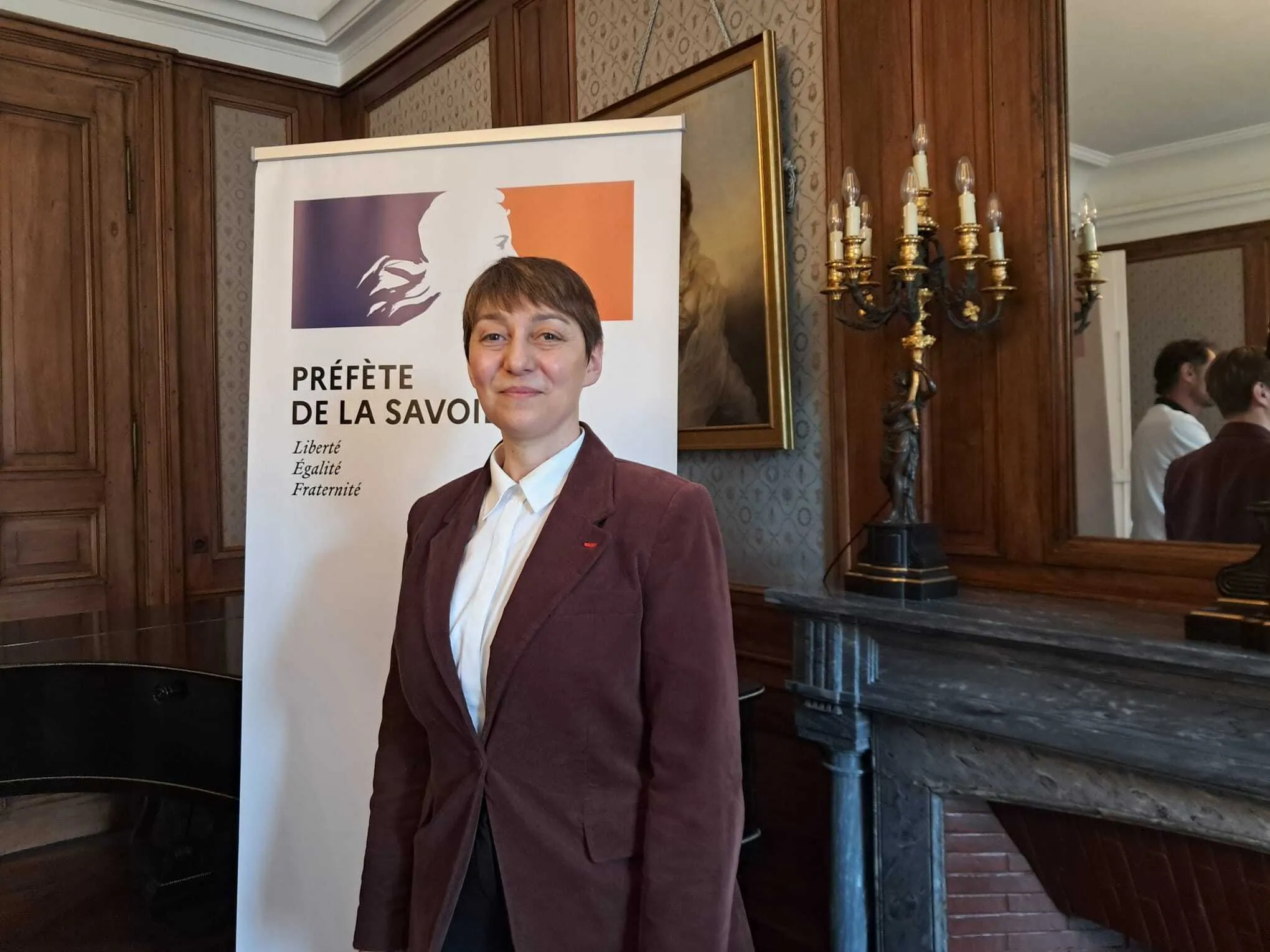 Vanina Nicoli est la préfète de la Savoie.