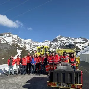 Agents et élus réunis.