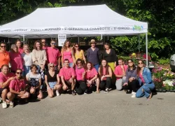 L'équipe de bénévoles qui a organisé la manifestation.