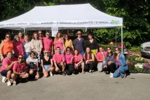 L'équipe de bénévoles qui a organisé la manifestation.