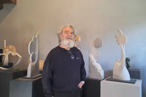 Fernand Terrier a réalisé des centaines de sculptures depuis ses débuts.