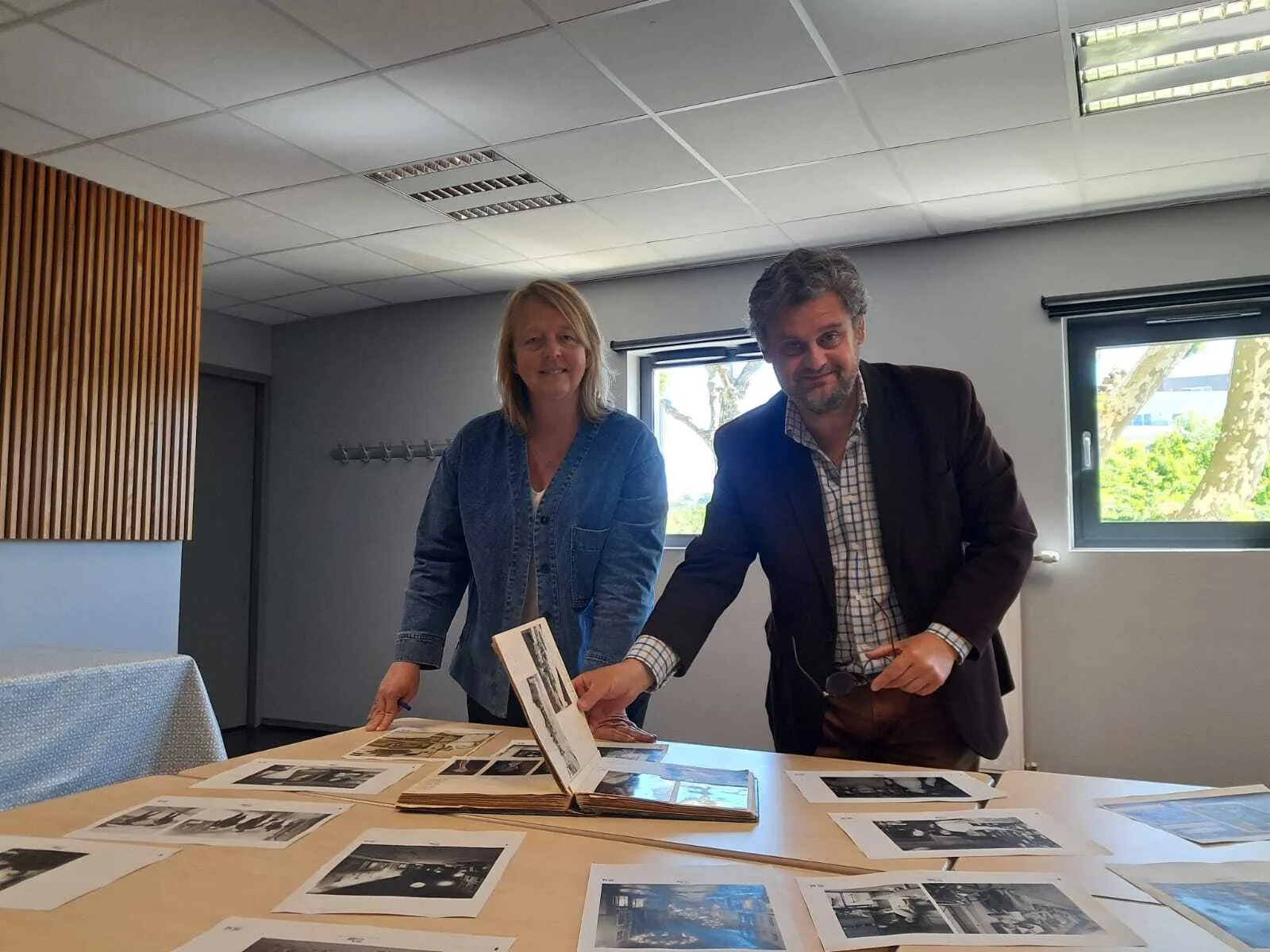 Sophie Courtois et Nicolas Truffet ont composé l'exposition.