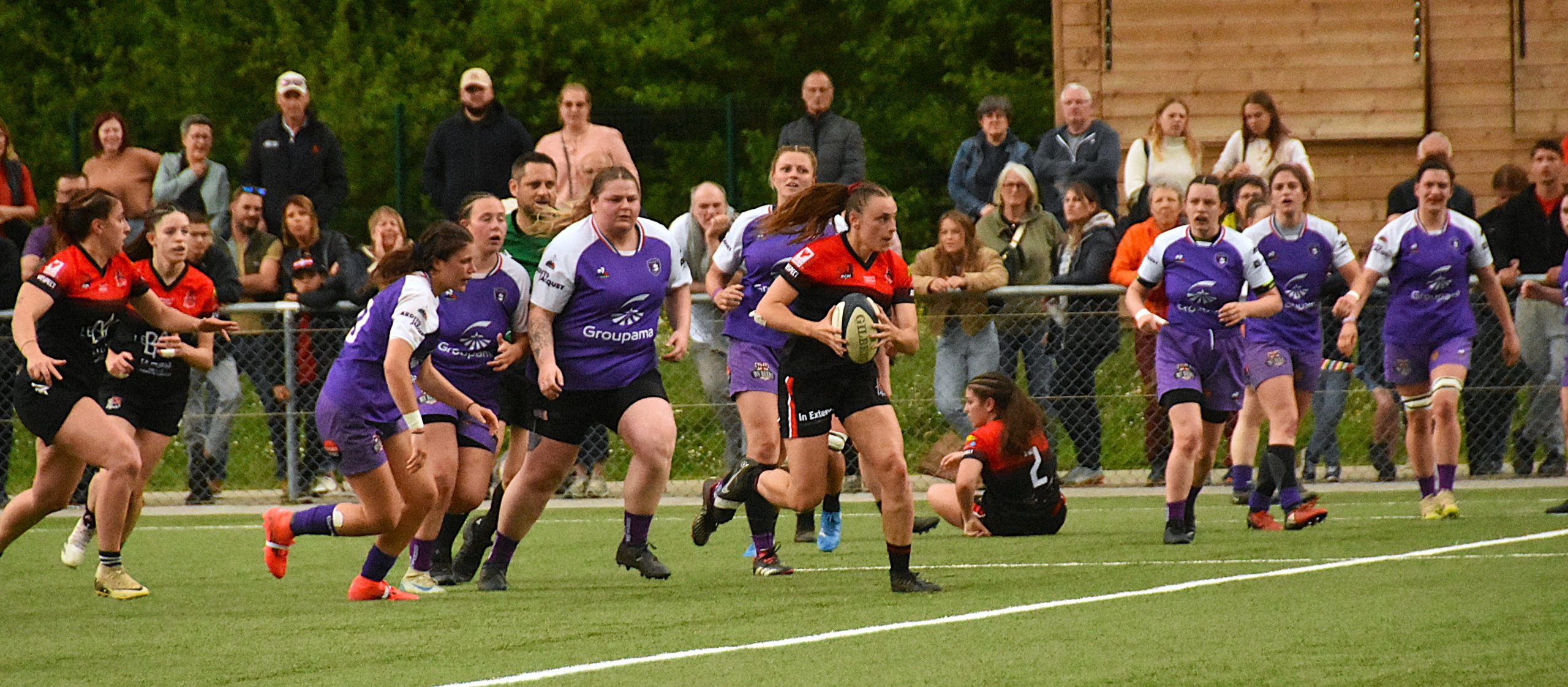 Beaucoup de courage et des larmes pour les féminines du RCSR Rugby Rumilly