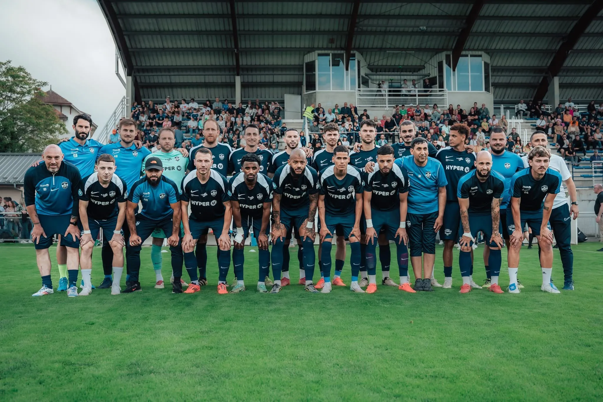 Le GFA a partagé les points contre Bergerac (2-2) ce samedi soir.