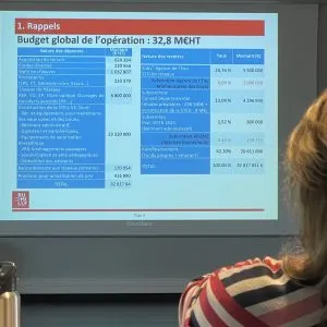 Lors du conseil, le coût estimatif de la futur station d'épuration a été présenté.
