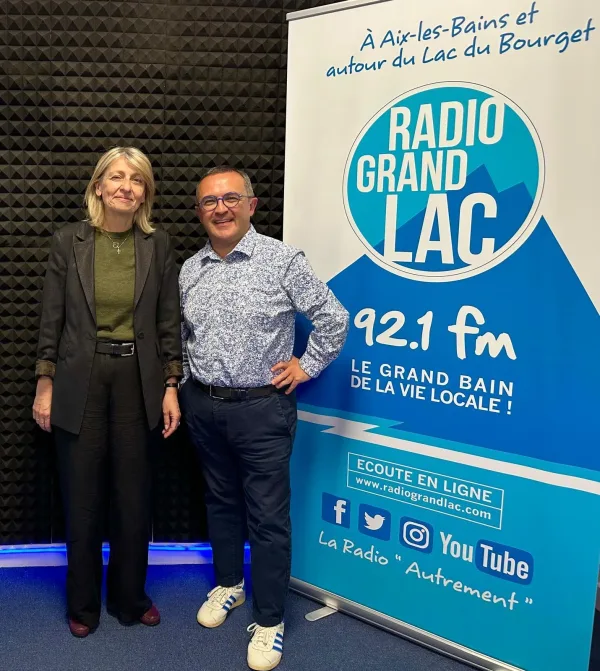 Maître Carole Ollagnon Delroise et Jean-Pierre Germain.