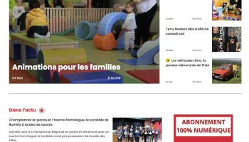 Vue du site.