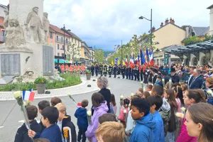 80 ans de la capitulation nazie à Aix-les-Bains : une cérémonie entre émotion et espoir