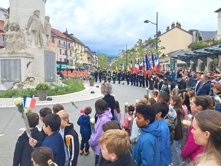 80 ans de la capitulation nazie à Aix-les-Bains : une commémoration entre émotion et espoir
