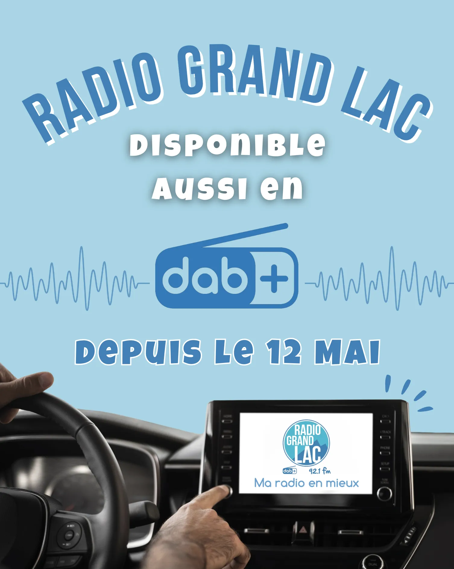 Radio Grand Lac dans une nouvelle ère : l'aventure DAB+ commence !