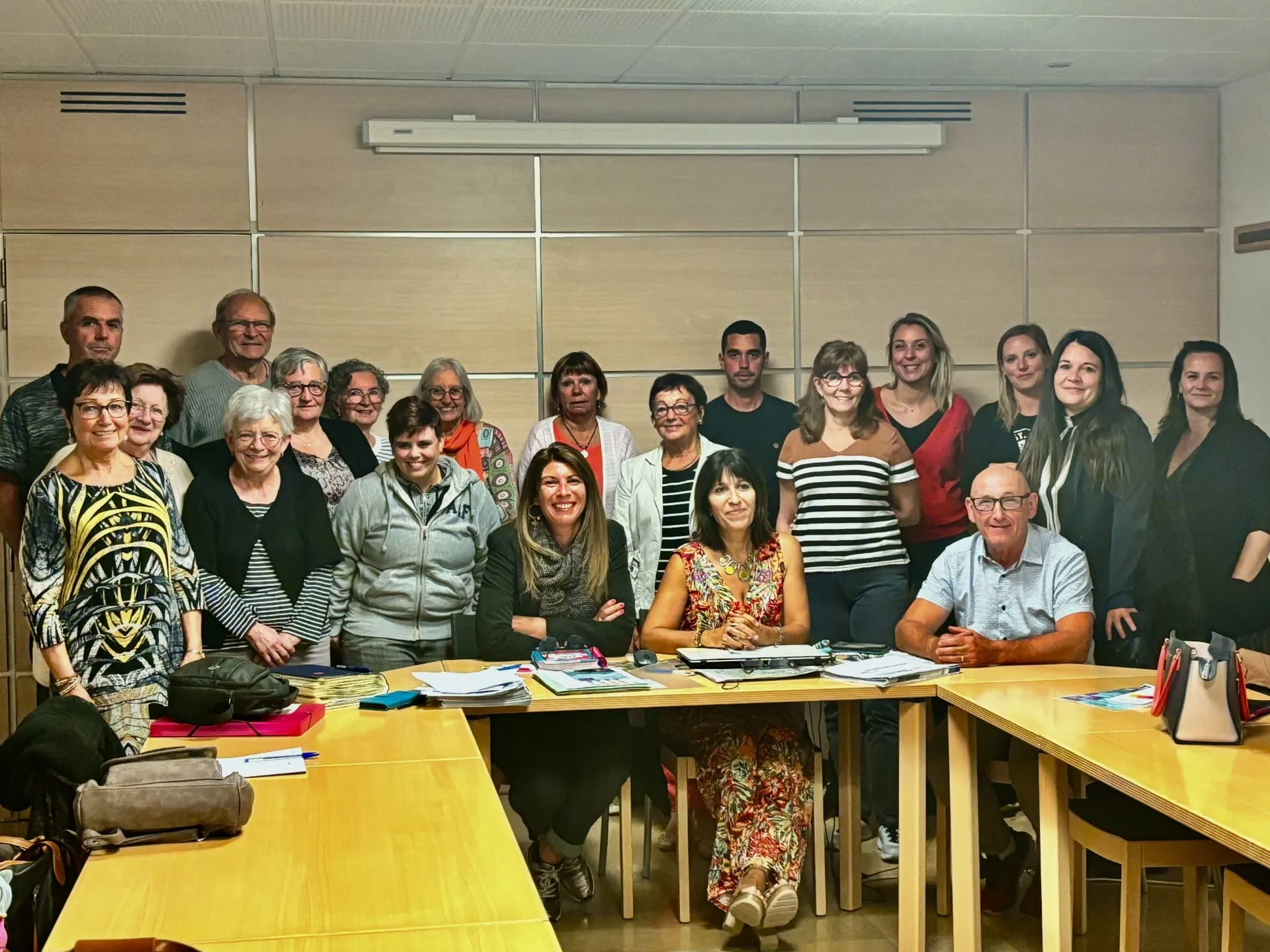 Réunion de rentrée en présence des dirigeants d'associations.