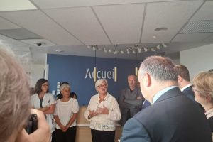 La ministre Catherine Vautrin a visité le centre hospitalier Annecy Genevois