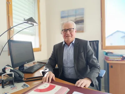 Le maire Jean-Pierre Lacombe est décédé.