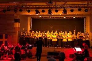 La Chorale Marigny en Chœur.