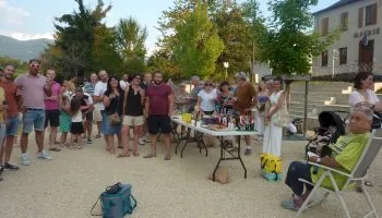 Les habitants étaient contents d'être là.