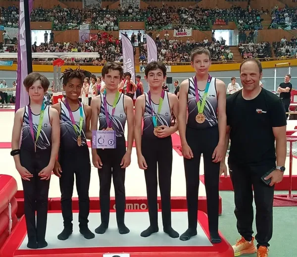 Podium niveau 5.