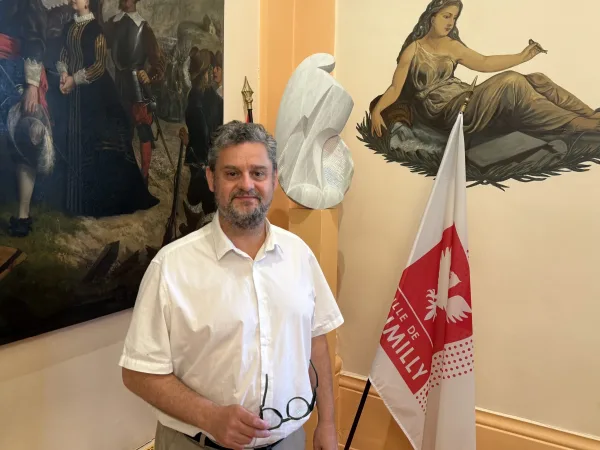 Nicolas Truffet défend la culture, un sujet qui lui tiens à coeur.