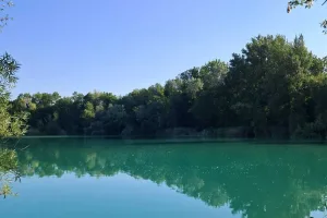 Deux prélèvements ont été réalisés dans le plan d'eau de Rumilly 