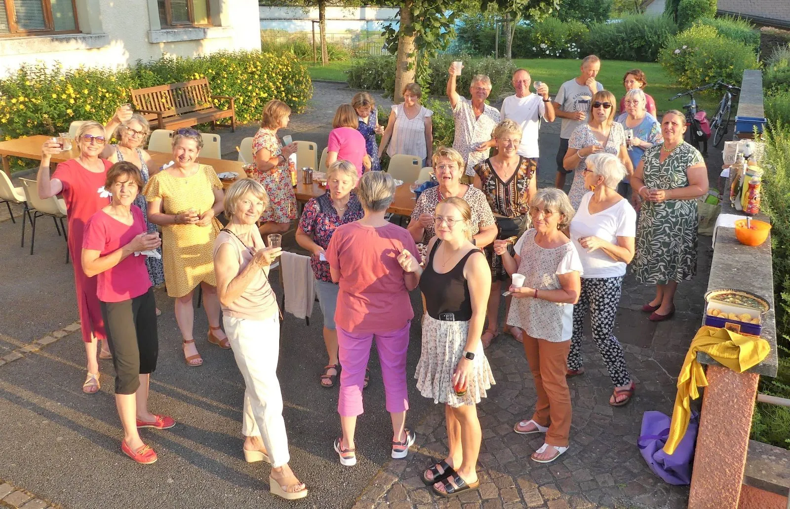 Un moment de partage très sympathique.