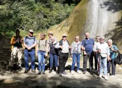 Lors de la visite du pain de Sucre.