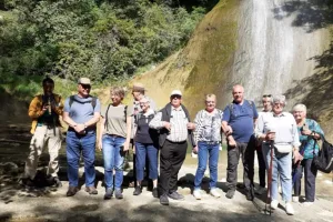 Lors de la visite du pain de Sucre.