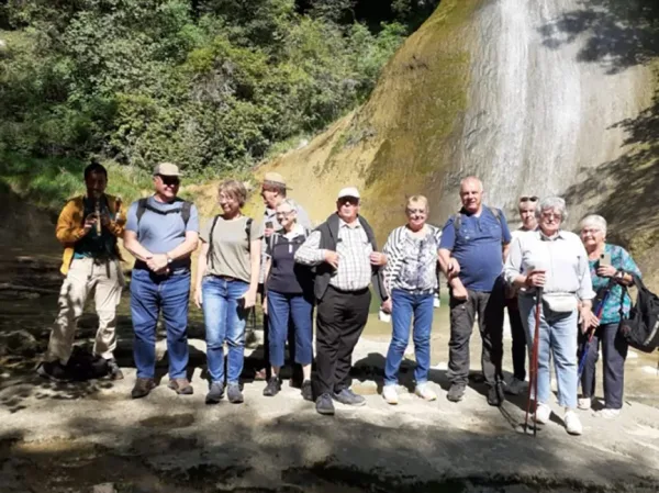 Lors de la visite du pain de Sucre.