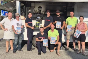 Avec les partenaires, préparation de la prochaine édition de Septembre en Or : à Clermont en Genevois le 2 septembre.