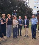 La brigade à cheval de la gendarmerie de Haute-Savoie.