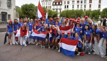 Athlètes. Forte délégation des Pays-Bas, organisateur de la précédente édition.