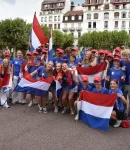 Athlètes. Forte délégation des Pays-Bas, organisateur de la précédente édition.
