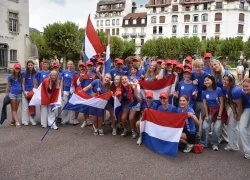 Athlètes. Forte délégation des Pays-Bas, organisateur de la précédente édition.