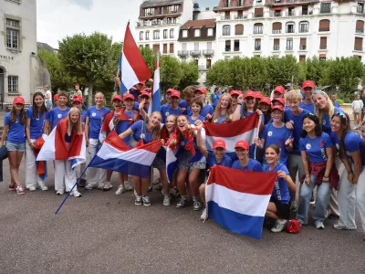 Athlètes. Forte délégation des Pays-Bas, organisateur de la précédente édition.