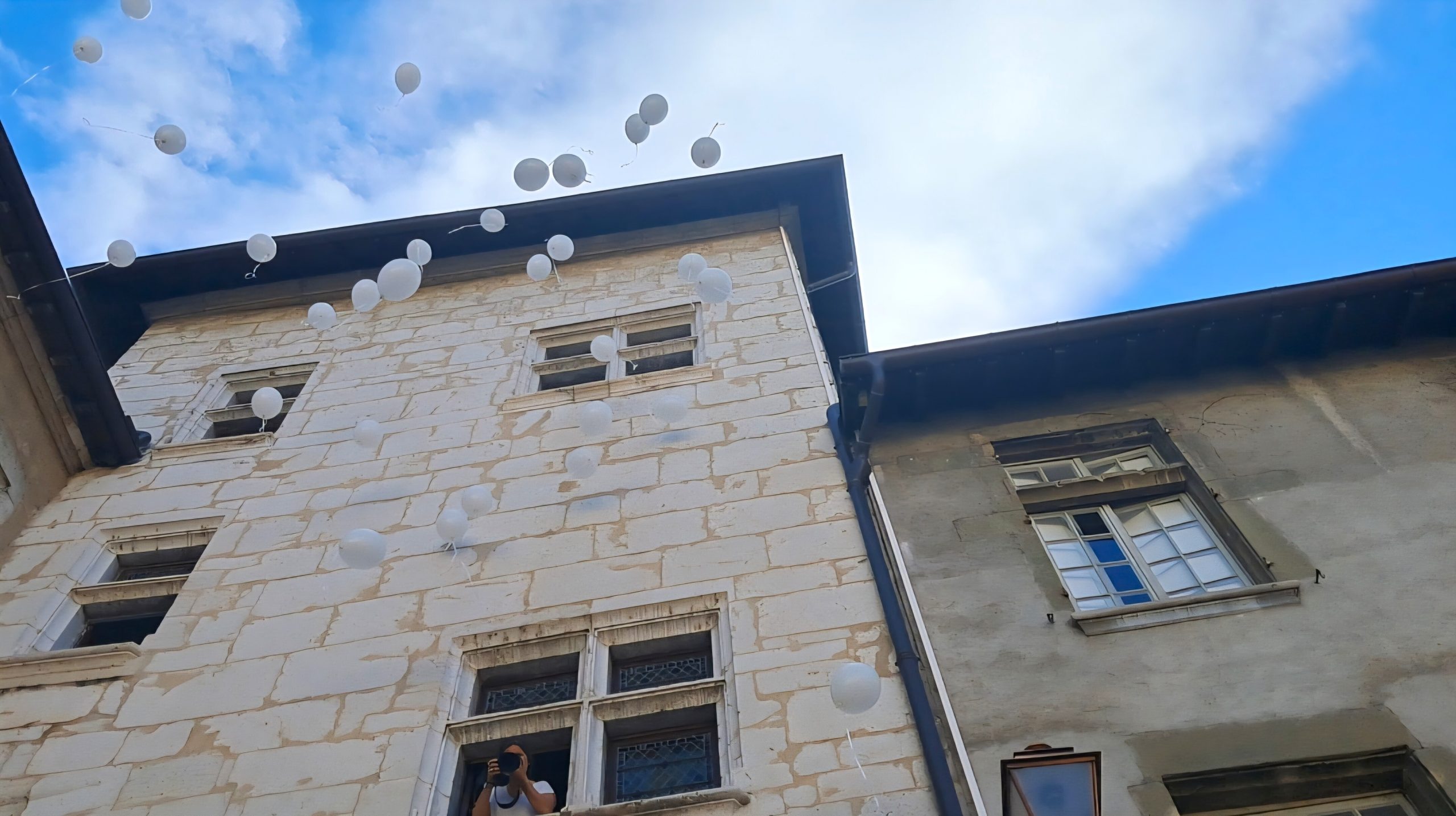 Lâcher de ballons - Photo : Claire Castelar