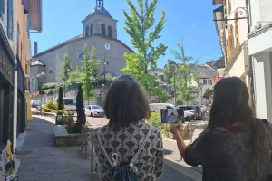 Le rallye photo a permis de voir les différences entre le passé et le présent de Rumilly.