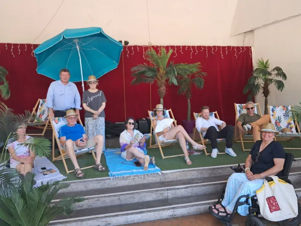 Le maire Renaud Beretti et Claudie Fraysse, conseillère municipale en charge de l'animation et des spectacles, ont présenté le programme dans une ambiance