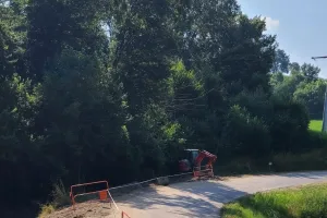 Les travaux ont commencé.