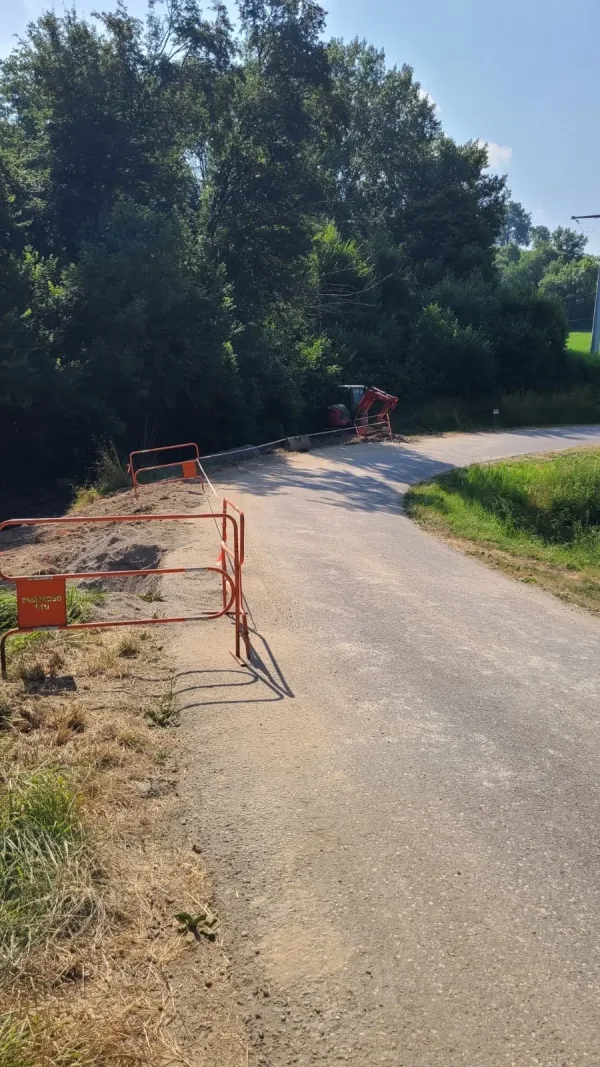 Les travaux ont commencé.