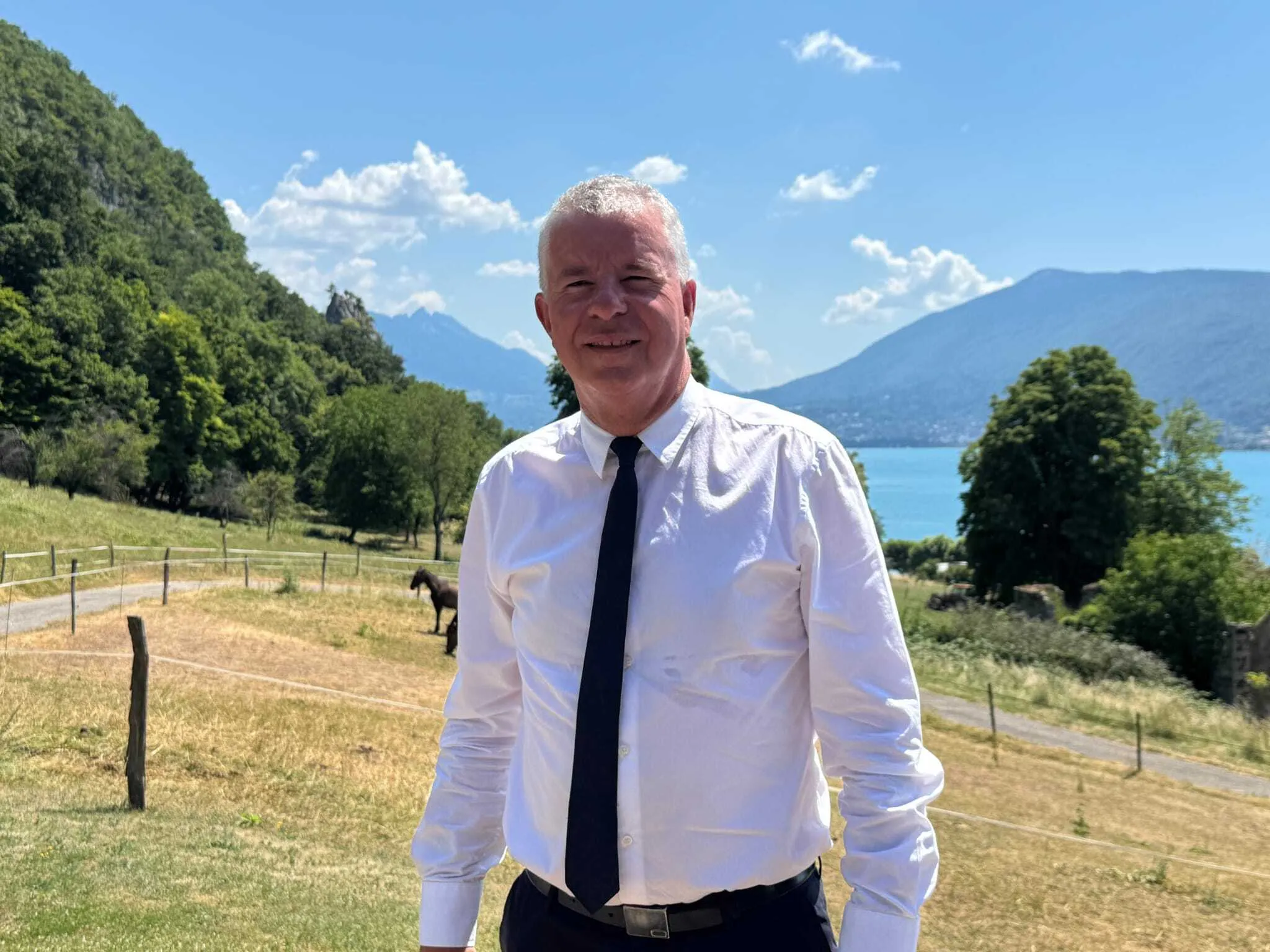 Martial Saddier se satisfait de son bilan à la tête du conseil départemental mais regrette un budget revu à la baisse avec des ponctions importantes de l'Etat.