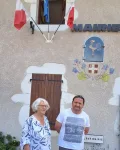 Mme Noëlle Delorme, ancien maire d'Allèves a cédé recemment sa place à Mr Max Dagand.