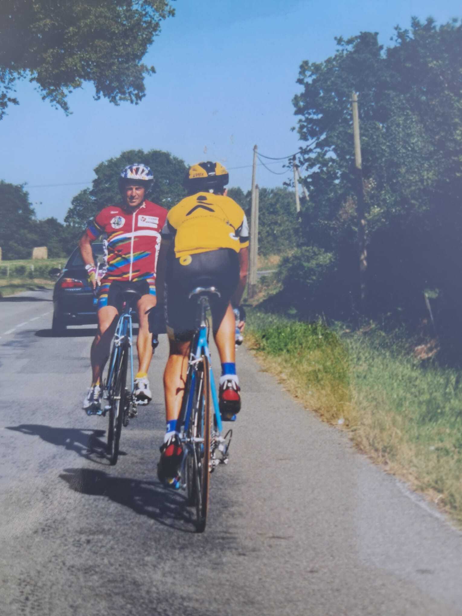 Robert Poggio lors de son record du monde à l'envers. - Photo : Robert Poggio