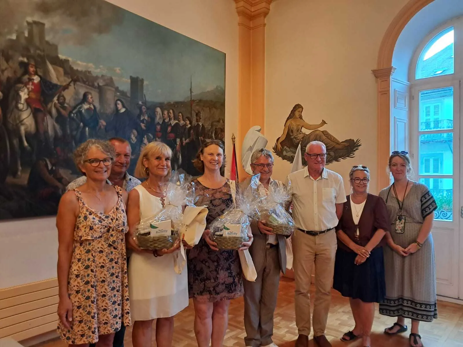 Les nouveaux retraités de l'éducation nationale ont été mis à l'honneur à Rumilly. 