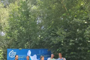 Bilan de l'opération à la salle des fêtes de la Roselière, à Viviers-du-Lac.