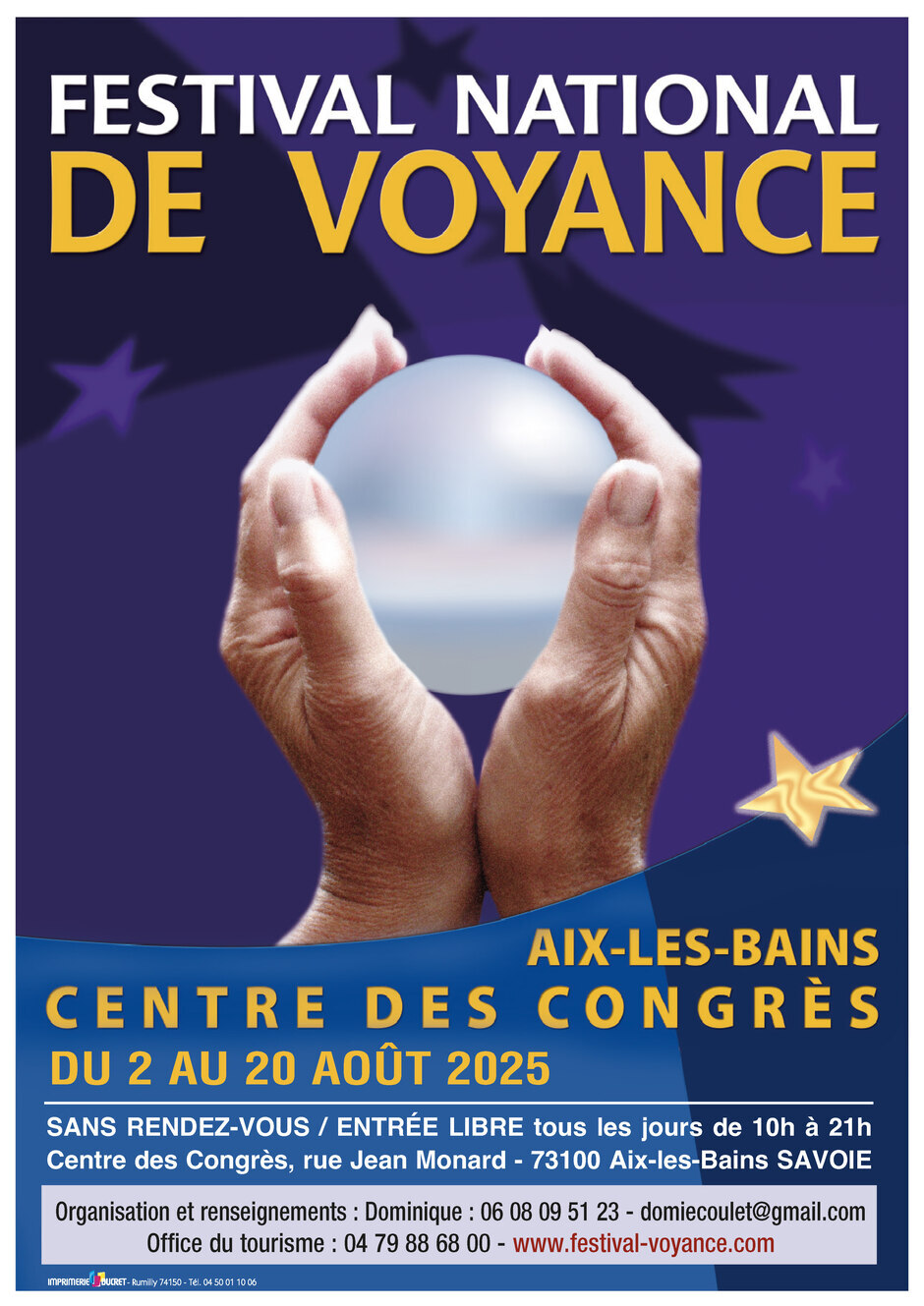 Cartes, pendule, lignes de la main, numérologie, voyance sans support... Toute une diversité d'arts divinatoires seront à découvrir. - 