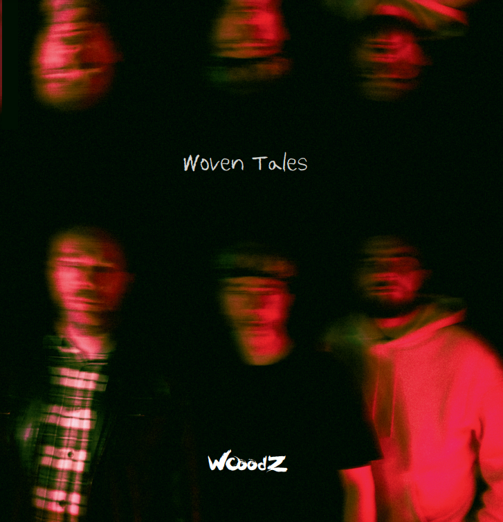 Lo, Sid et Axel, le trio WOoodZ. - Pochette de leur album