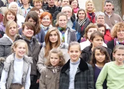 A  N. D. du Laus , une belle assemblée de tous les âges. (archives)