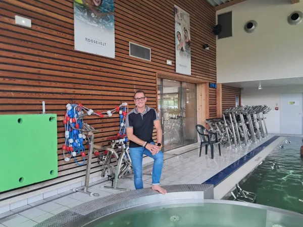 Paul Charlet au centre Roosevelt Rumilly.