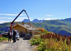 Chalet en rénovation.