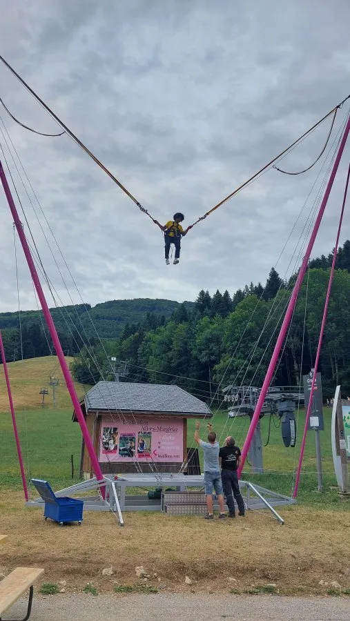 Aillons-Margériaz : Le Bungee Ejection, une nouvelle dose d'adrénaline