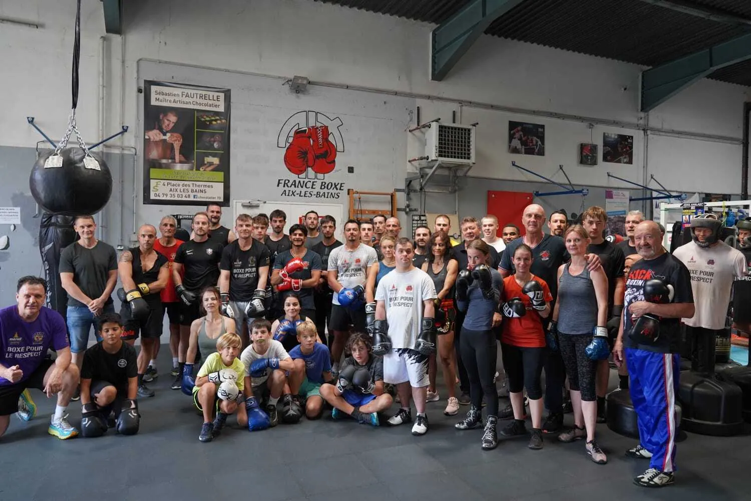 Aix-les-Bains : Succès pour le stage de boxe