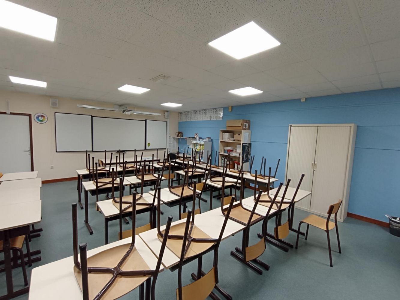 Les classes sont prêtes. - ©Mairie Seyssel